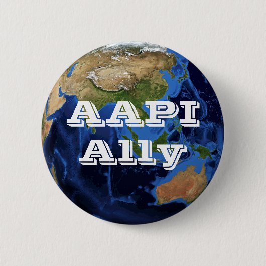 AAPI Ally Ronde Button 5,7 Cm (Voorkant)