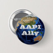 AAPI Ally Ronde Button 5,7 Cm (Voorkant /achterkant)