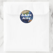 AAPI Ally Ronde Sticker (Tas)