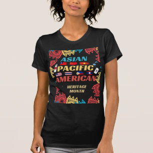 AAPI Erfgoedmaand 2026 Borstel Vlaggen Feestelijk T-shirt