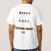 AAPI heritage monthe T-Shirt (Achterkant)