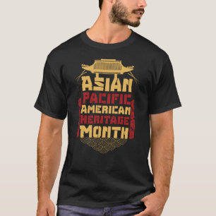 Aapi maand cadeau: Aziatisch Pacifisch Amerikaans T-shirt