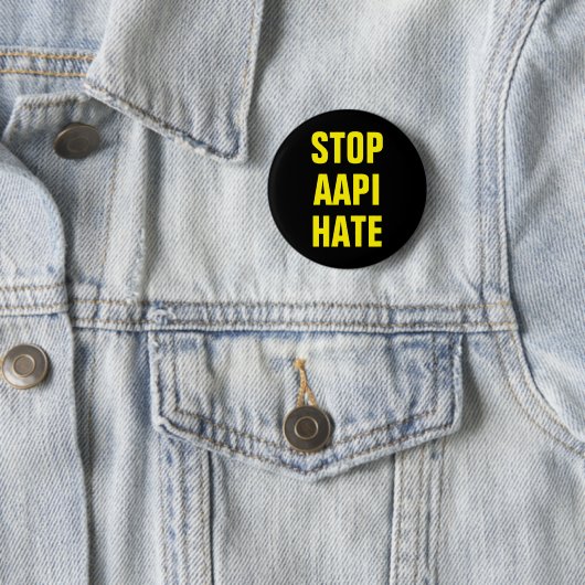 AAPI Stop Asian Hate Ronde Button 5,7 Cm (In situ)