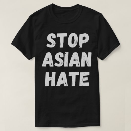 AAPI Stop Asian Hate  #StopAsianHate Equal Rights  T-shirt (Design voorkant)