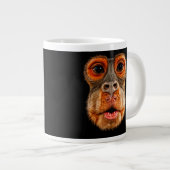 Aapje Denkt Meme Grote Koffiekop (Voorkant rechts)