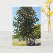 Aapje Puzzel & Verwarde Gorilla. Kaart (Gele Bloem)