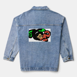 Aapje schattig denim jacket