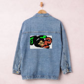 Aapje schattig denim jacket (Hangar)