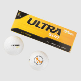 AAR Golfballen, 3-pack Golfballen