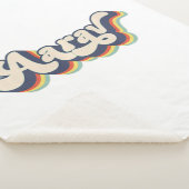 Aarav Naam Gepersonaliseerde Achternaam Voornaam A Sherpa Deken (3/4)