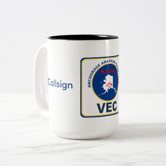 AARC VEC Coffee Mug Tweekleurige Koffiemok (Voorkant links)