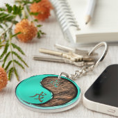 Aard Hond Sleutelhanger (Voorkant Rechts)