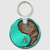 Aard Hond Sleutelhanger (Achterkant)