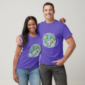 Aard meisje t-shirt (Unisex)