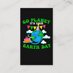 Aardachtdag geboortedag Wereld Rescue Environment Visitekaartje