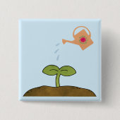 Aardachtdag Plant bomen maken een Button van versc (Voorkant)