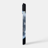 Aardachtige planeet met oceanen die zijn oppervlak iPhone 15 case (Linkerkant)