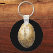 Aardappel Aardappels Eten Halloween Kostuum Grappi Sleutelhanger (Voorkant)