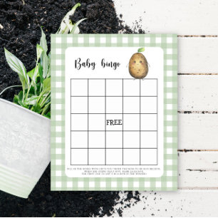 Aardappel - Baby shower bingo spel