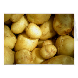 Aardappel Blank Kaart