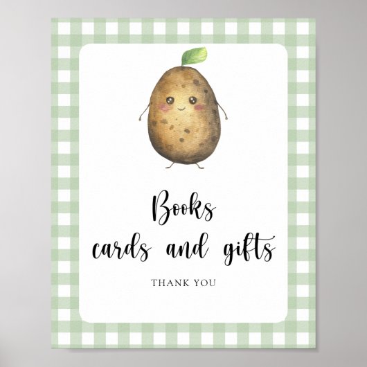 Aardappel - boeken kaarten en cadeaus poster (Voorkant)