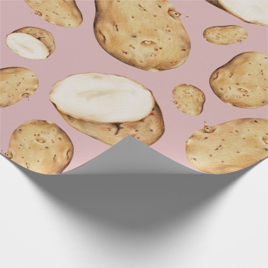 Aardappel Cadeaupapier (Hoek)