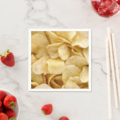 Aardappel Chip party servetten leuke foodie party  (Insitu)