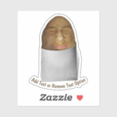 Aardappel Grimassen  Sticker (Vel)