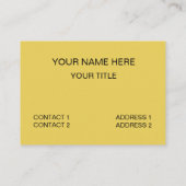 Aardappel Ik Schijn Altijd Grappige Aardappel Visitekaartje (Achterkant)