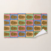 Aardappel in Pop Art Stijl Bad Handdoek (Handdoek)