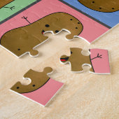 Aardappel in Pop Art stijl Legpuzzel (Zijkant)