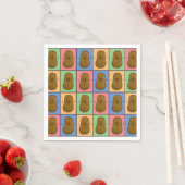 Aardappel in Pop Art stijl Servet (Insitu)