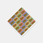 Aardappel in Pop Art stijl Servet (Hoek)