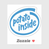 Aardappel Inside Sticker (Vel)