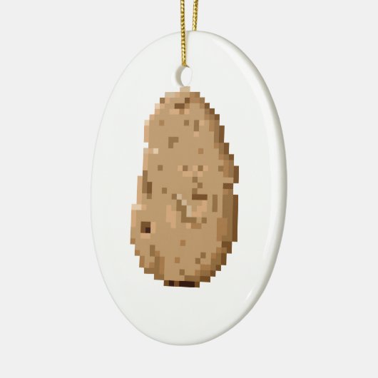 Aardappel Keramisch Ornament (Links)