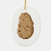 Aardappel Keramisch Ornament (Voorkant)