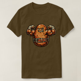 Aardappel Krachtcentrale — Vintage Retro Sterke Ma T-shirt