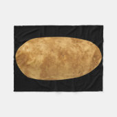Aardappel - Mmmmmm Aardappelen Halloween Kostuum Fleece Deken (Voorkant (Horizontaal))