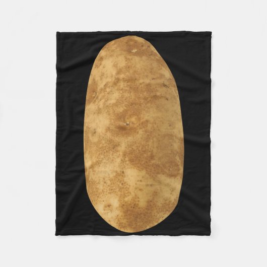 Aardappel - Mmmmmm Aardappelen Halloween Kostuum Fleece Deken (Voorkant)
