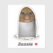Aardappel Neus Sticker (Vel)