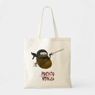 aardappel ninja tote bag