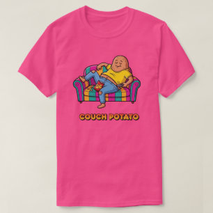 Aardappel op de bank t-shirt