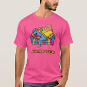 Aardappel op de bank t-shirt (Voorkant)