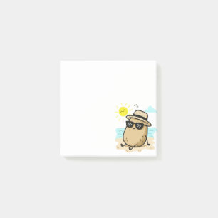 Aardappel Op Het Strand Zomerstemming Post-it® Notes