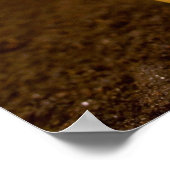 Aardappel op vuil poster (Hoek)