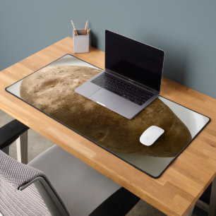 Aardappel op witte bord Foto Bureaumat