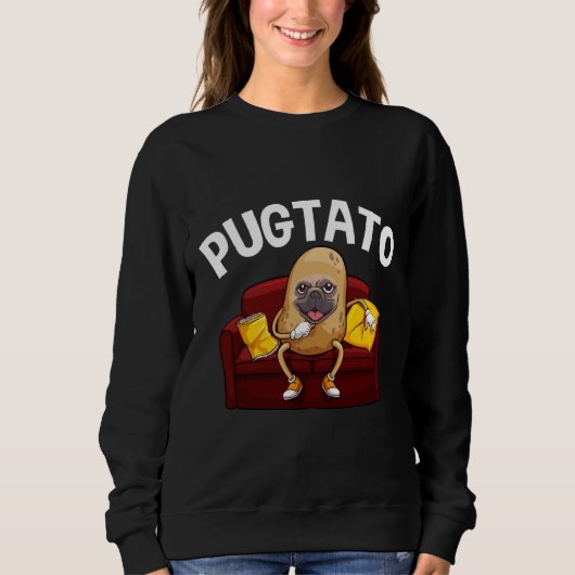Aardappel pug hond Classic T-Shirt 920 (Voorkant)