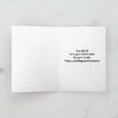 Aardappel Pun Congrats Kaart - On-schil-baar (Binnen)