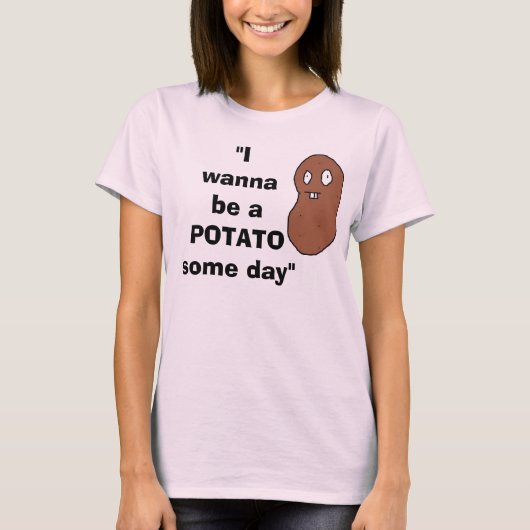 Aardappel T-shirt (Voorkant)
