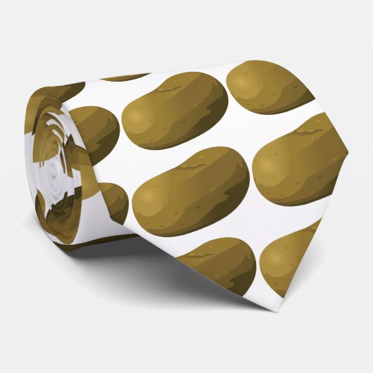 Aardappel.tif Stropdas (Opgerold)